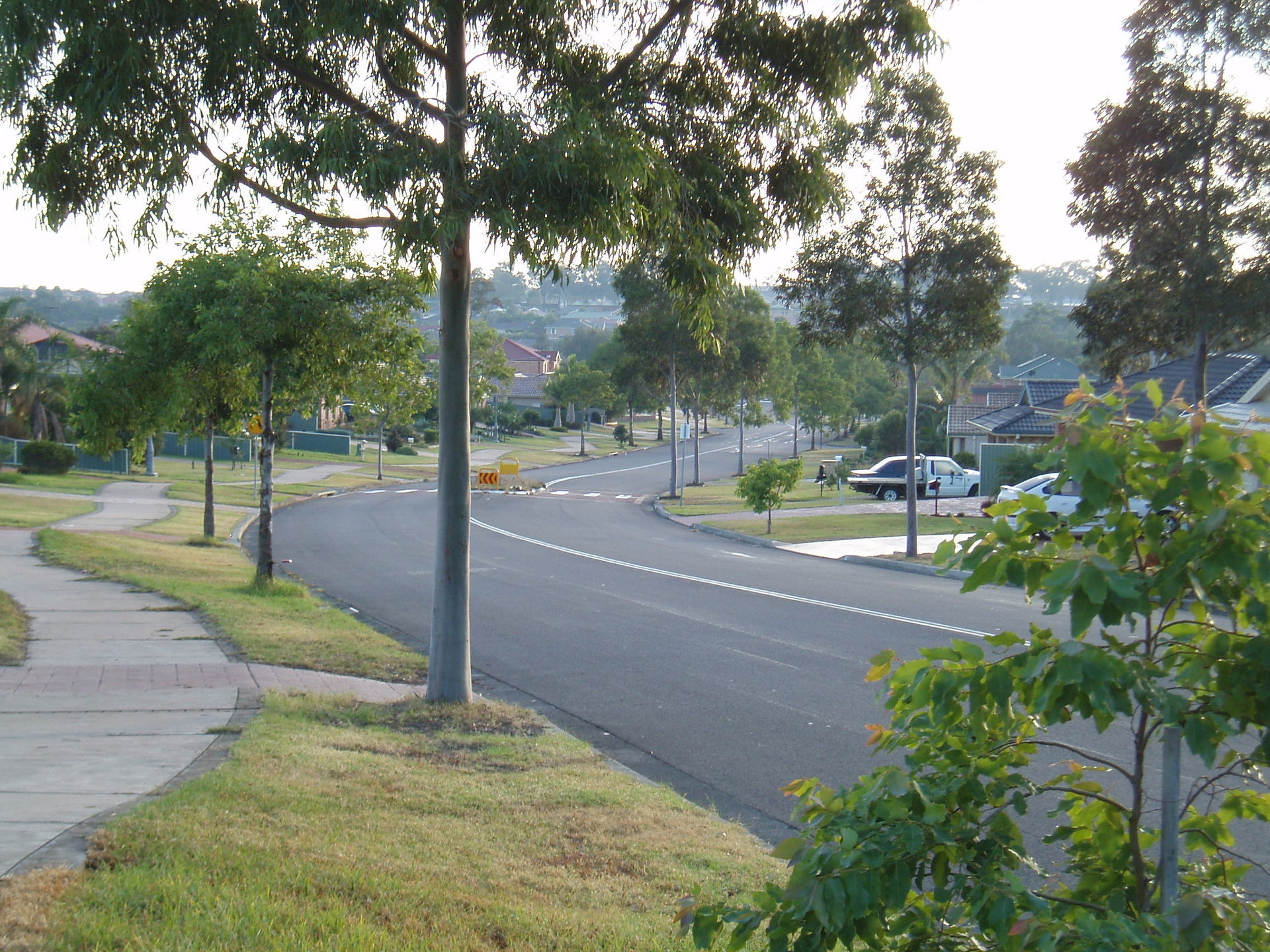 Walker Street in Kanwal, Australia.