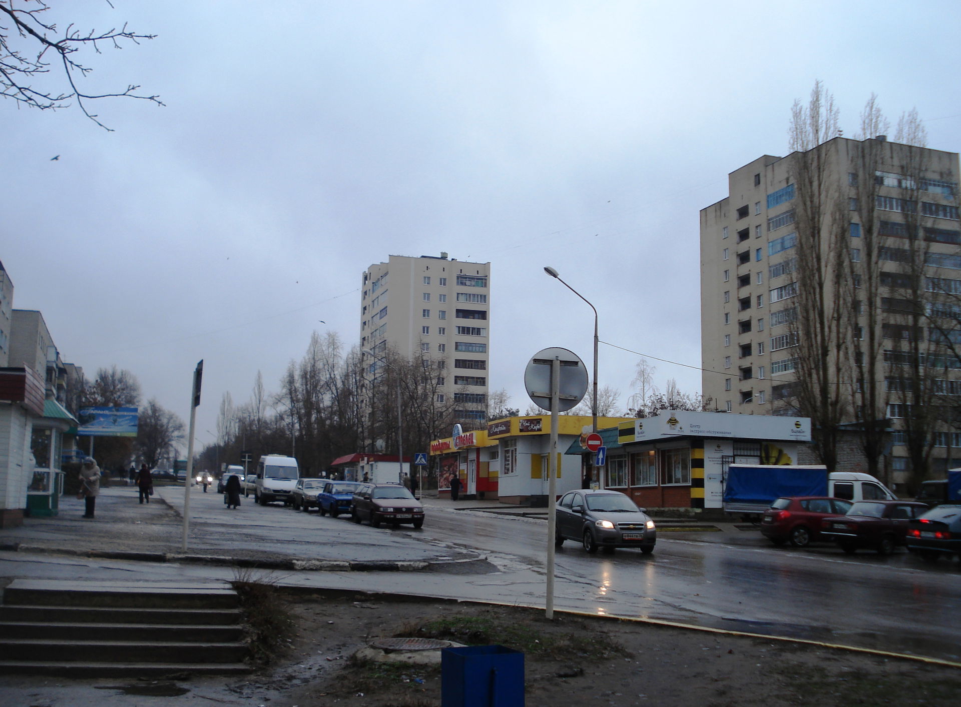 Улица Победы в Нововоронеже