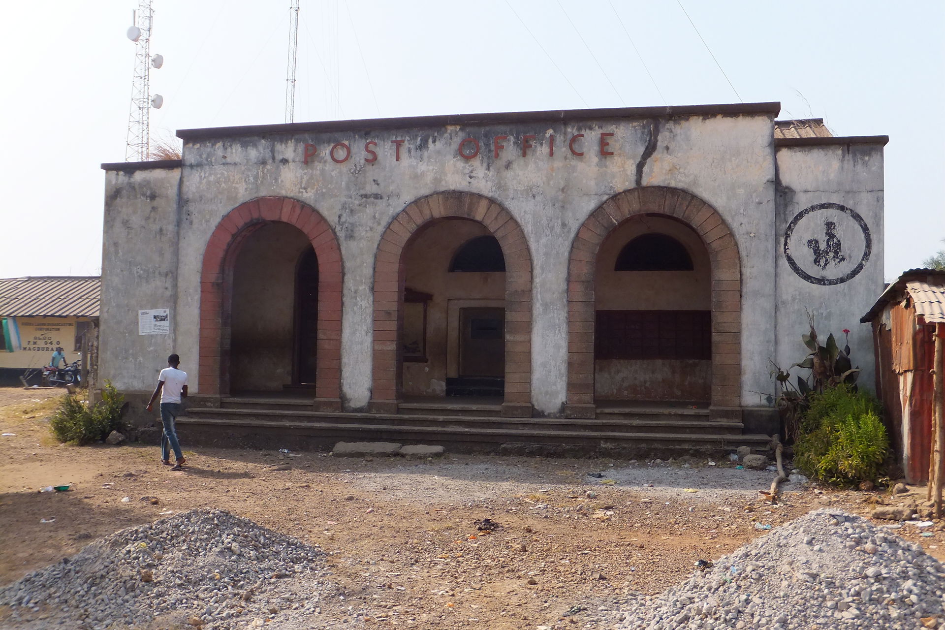 Magburaka Post Office.