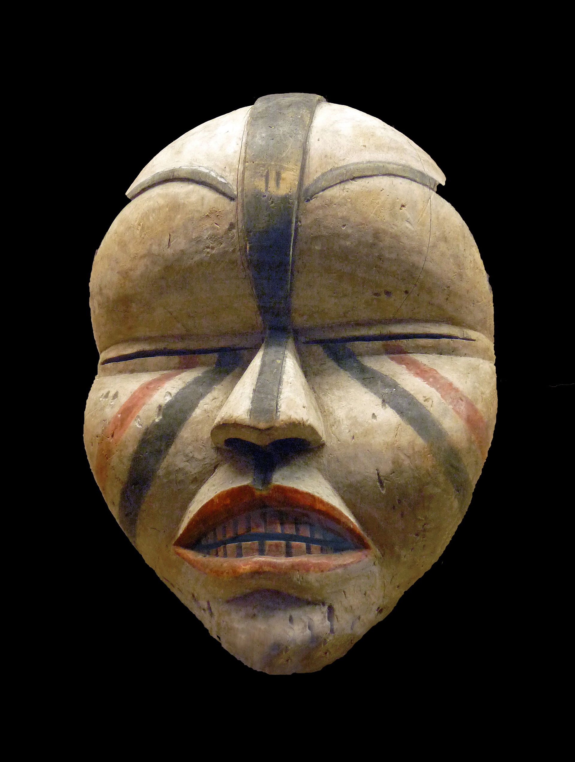 Masque Ndunga (Mamboma). Peuple Kongo (Woyo), région du Bas Zaï…