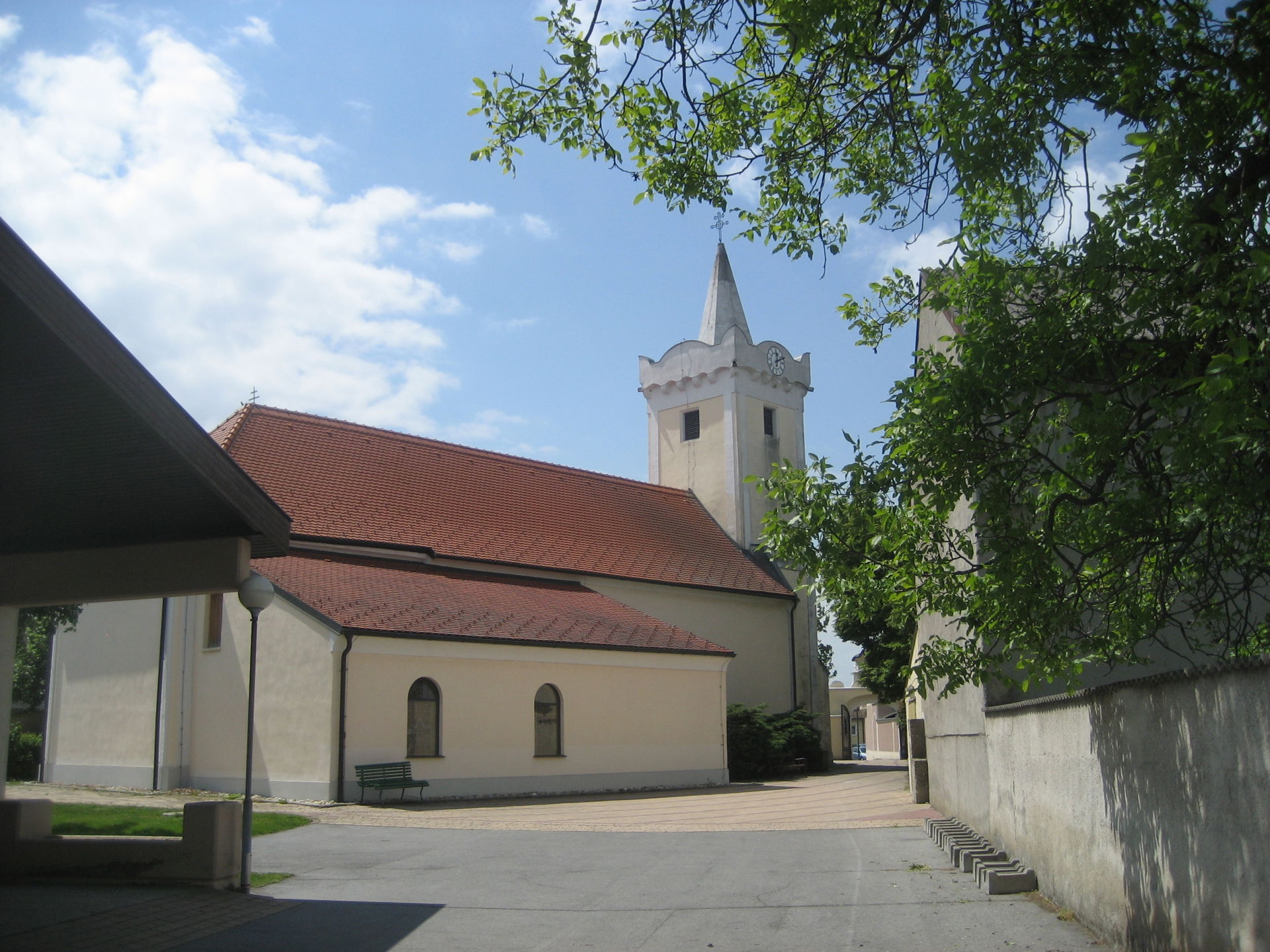 Katholische Kirche in Pama im Burgenland