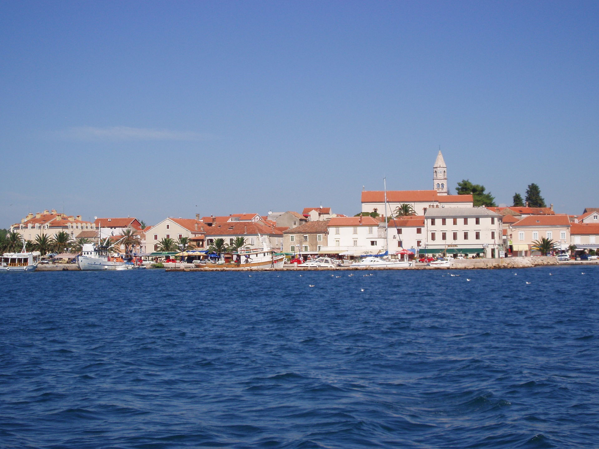 Biograd na Moru - picture took from the sailing yacht