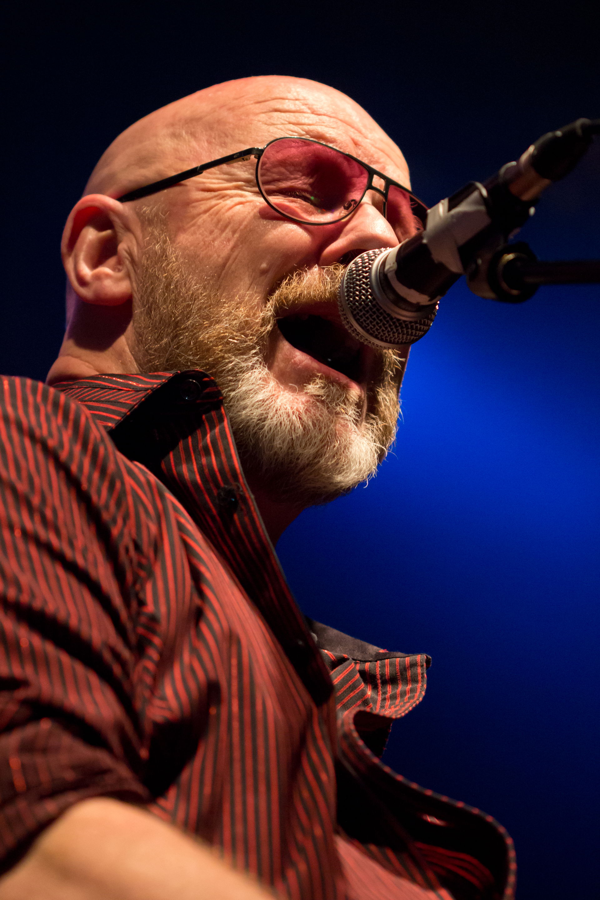 Rock band Wishbone Ash (Andy Powell singing) live in Madrid, Sp…
