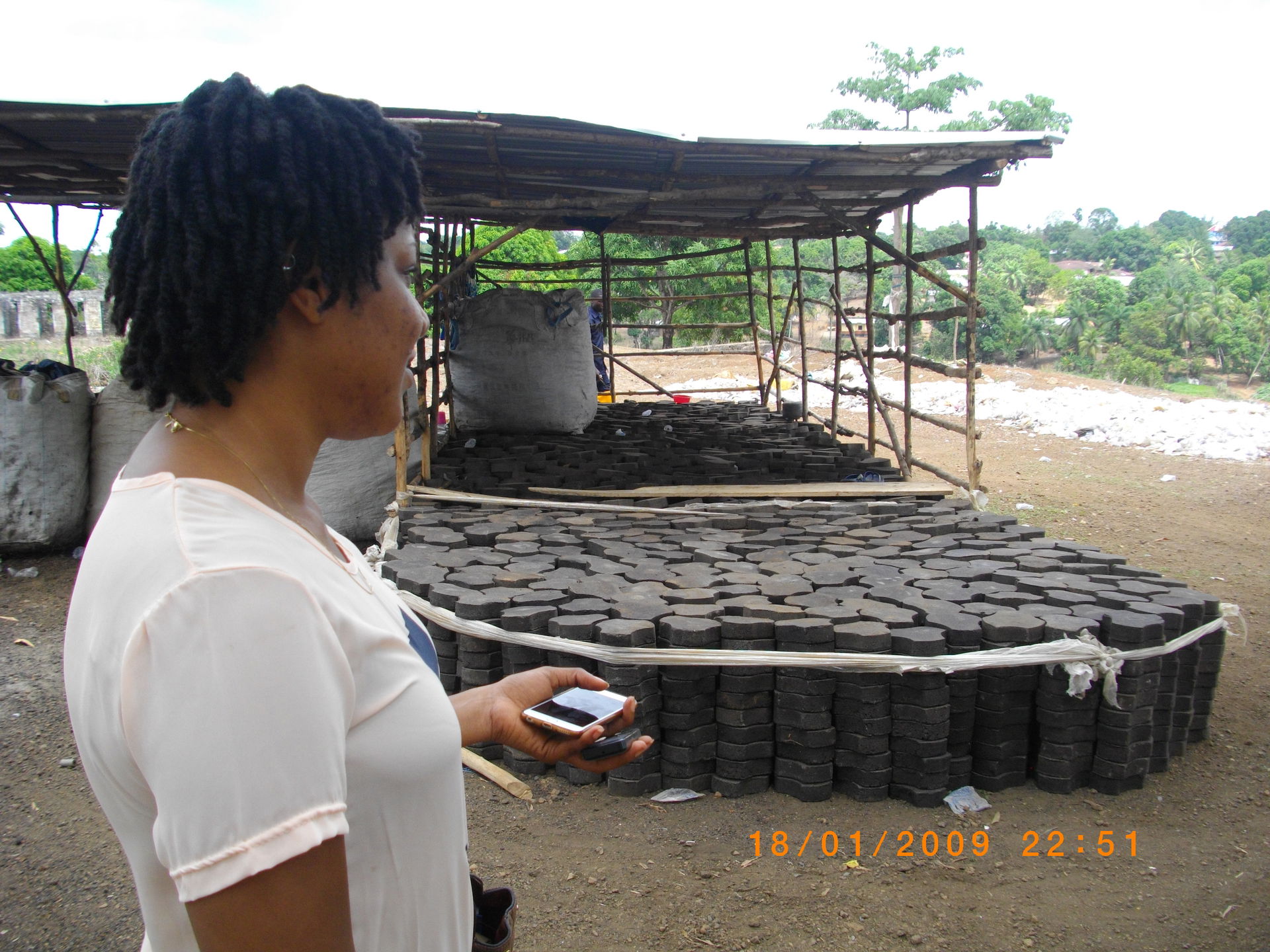 This is an image of "African people at work" from