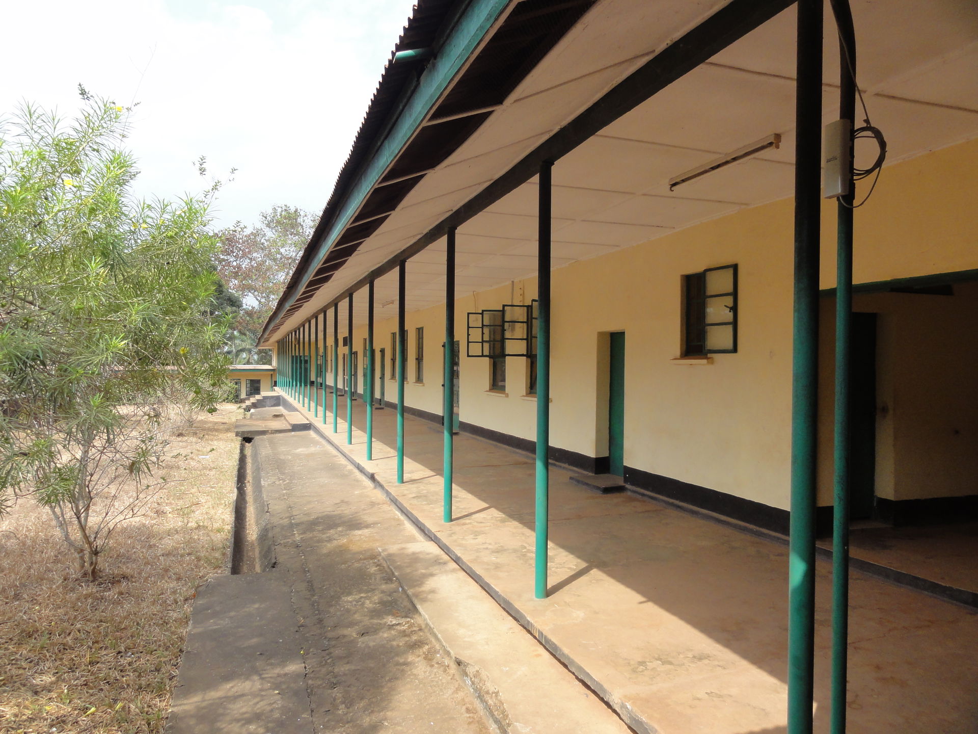 SLARI's rice research station in Rokupr, Sierra Leone