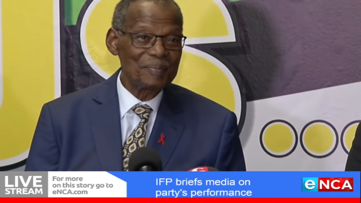 South African politician and leader of the Inkatha Freedom Part…