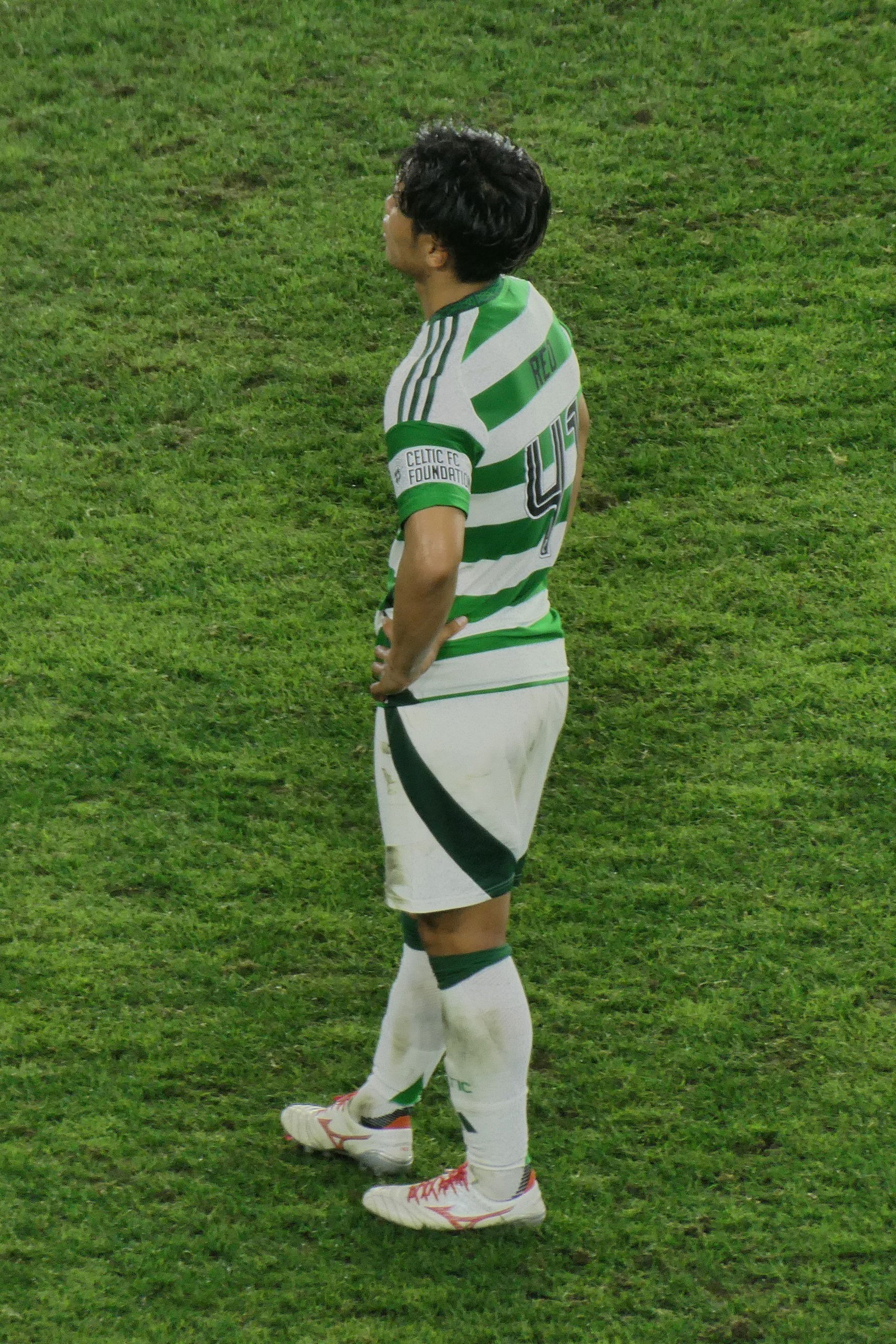 Celtic midfielder Reo Hatate during the summer 2024 friendly ag…