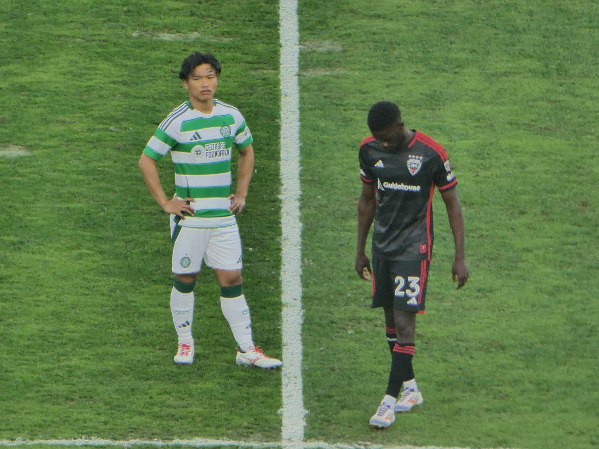 Celtic midfielder Reo Hatate during the summer 2024 friendly ag…