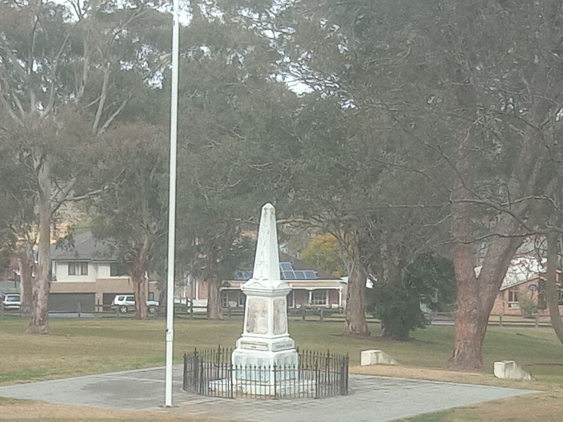 War memorial in Wilberforce NSW