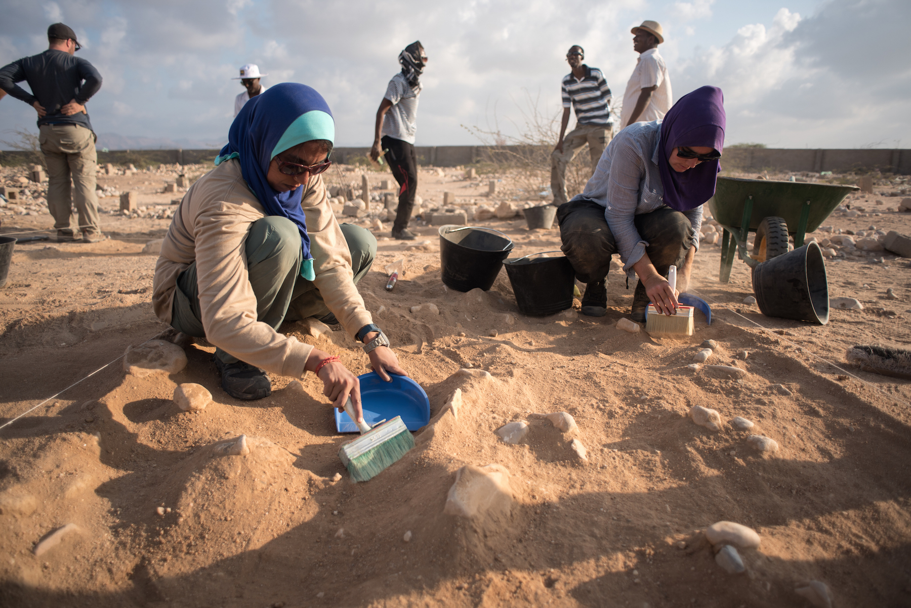 Forensic investigators uncover Berbera mass graves