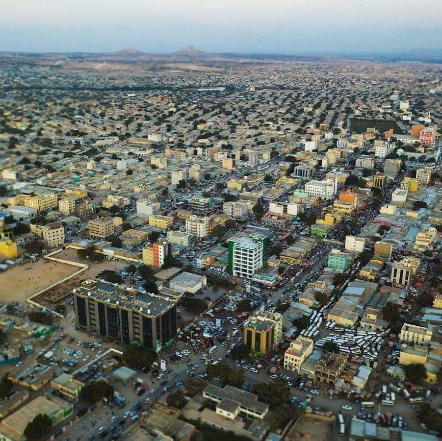 Hargeisa from above.