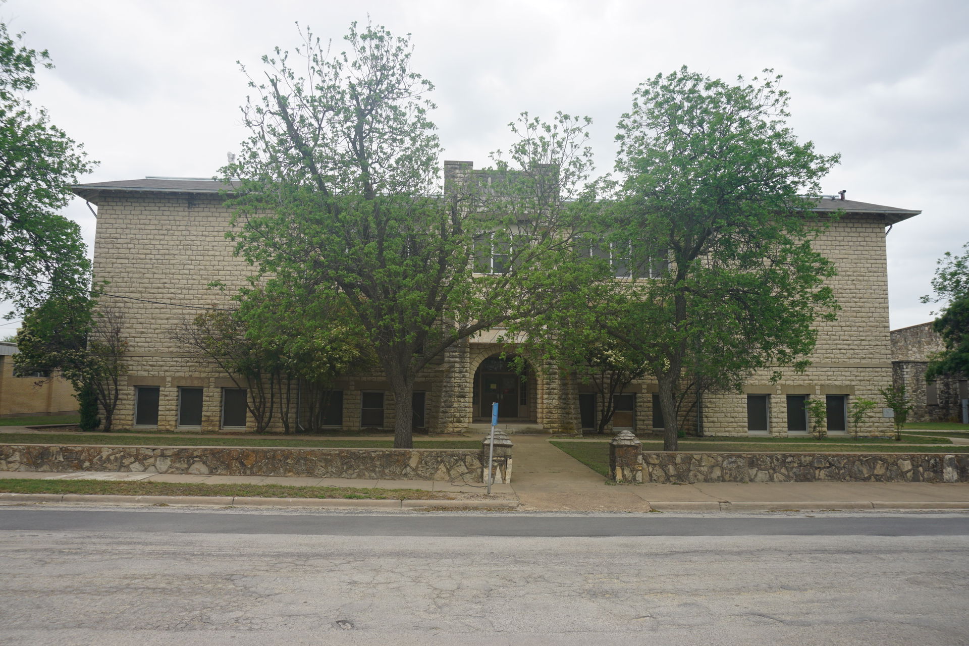 Historic Dublin High School in Dublin, Texas (United States).