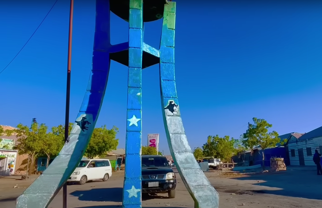 Khatumo square monument in Las Anod , Sool, Khatumo state of So…