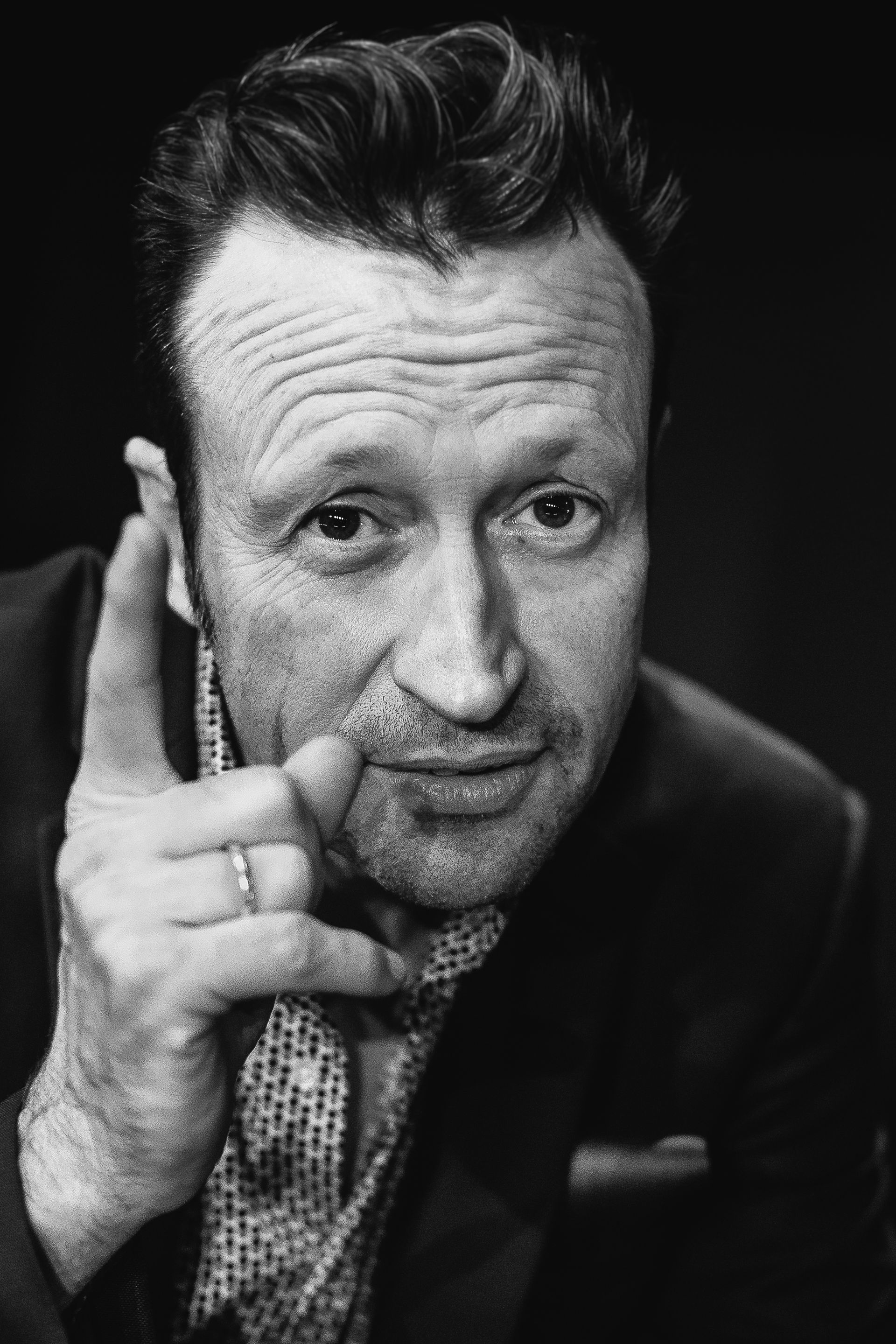 Le chanteur Marka en décembre 2013