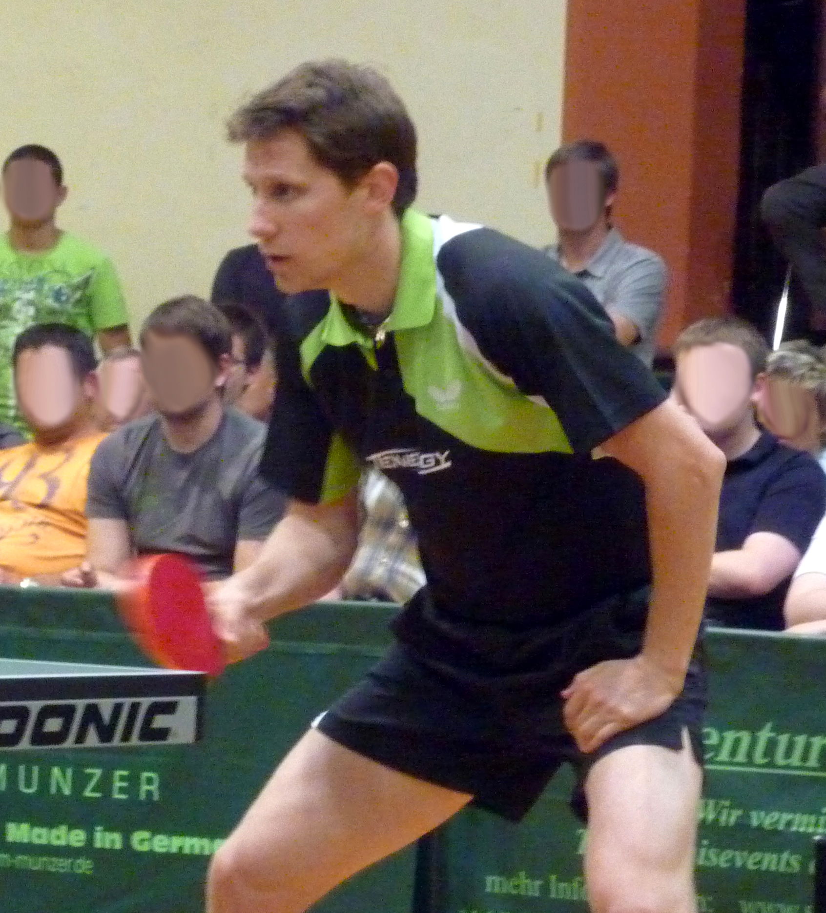 Table Tennis Player Robert Gardos (2013)