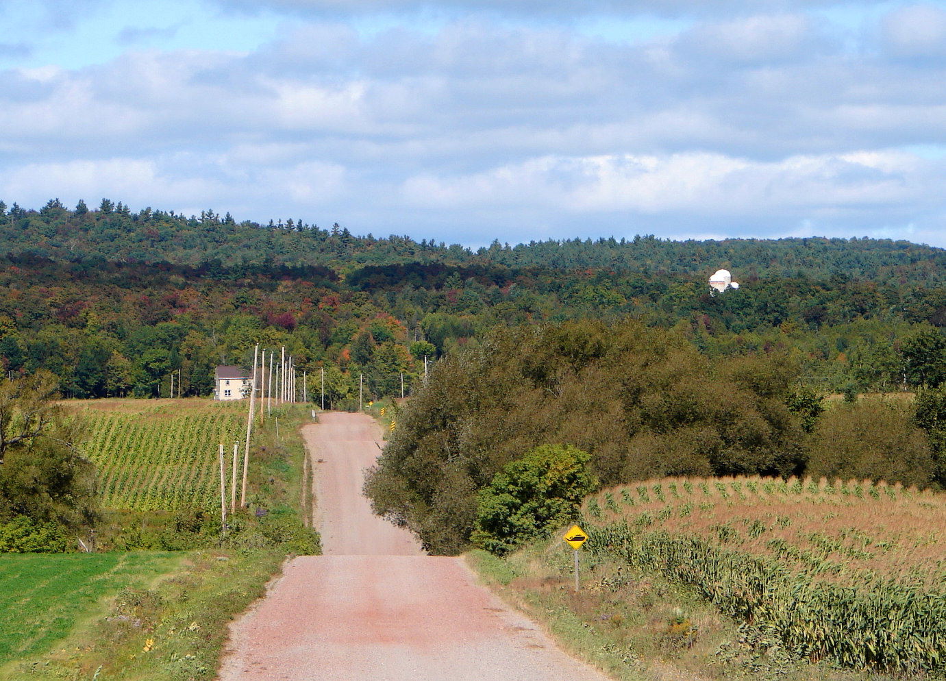 Countryside in Brownsburg-Chatham, Quebec, Canada