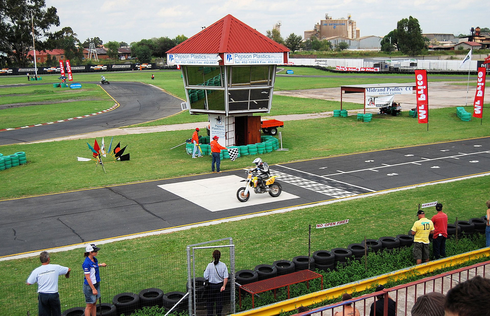 A race track in Vereeniging, South Africa