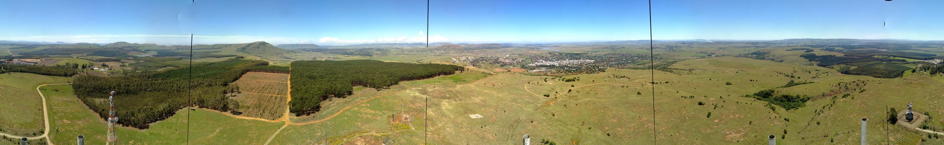 360 view of Vryheid and surrounding area