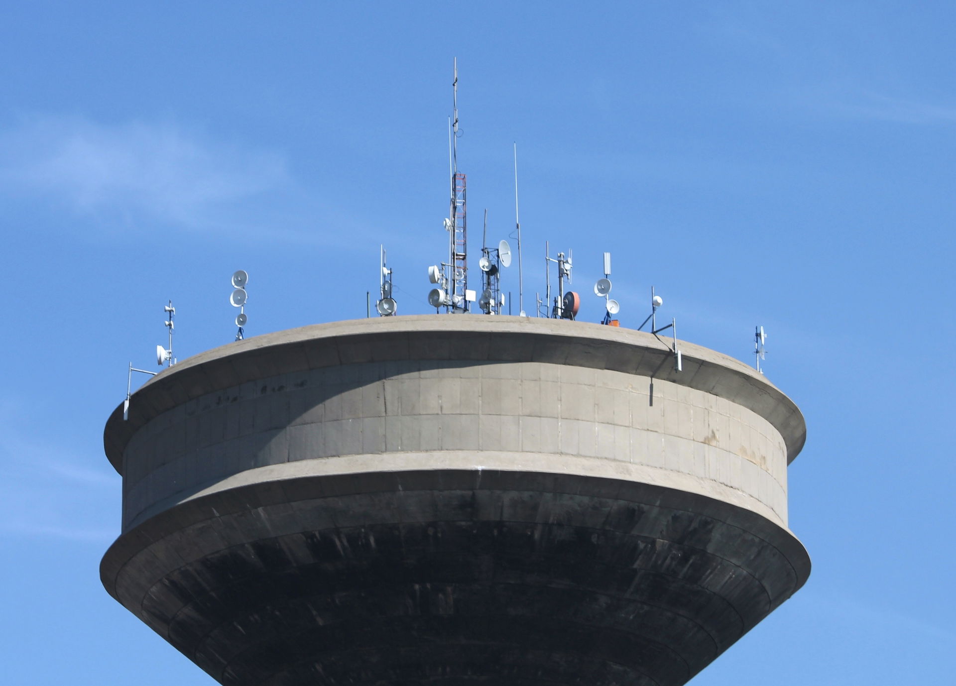 A water tower in Witbank, Mpumalanga, used besides for various …