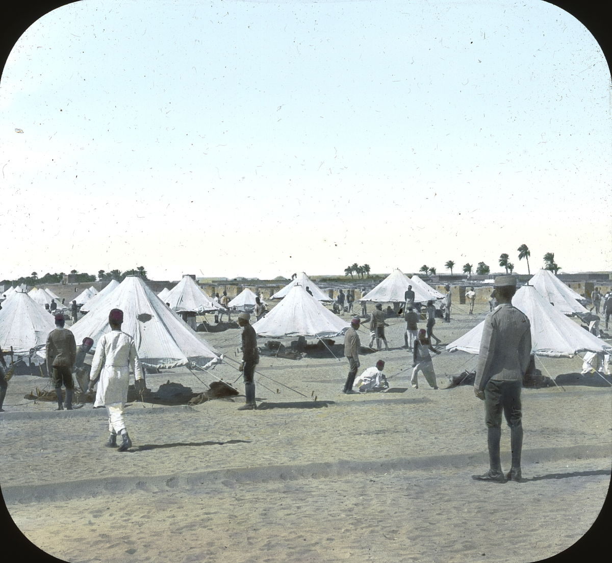 Egypt - Military camp, Wady Halfa. Brooklyn Museum Archives, Go…