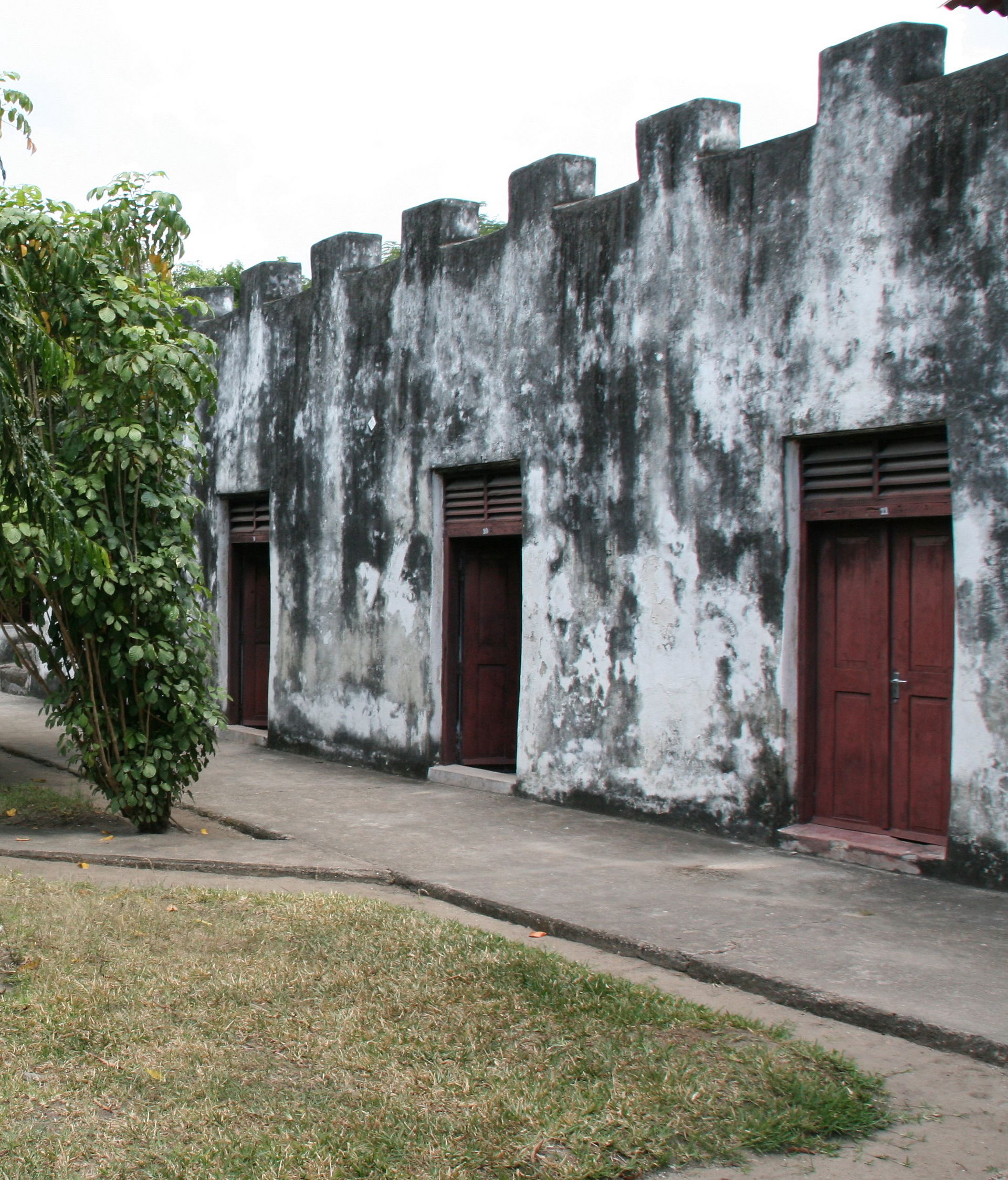 19th Century German garrison of Bagamoyo, Tanzania