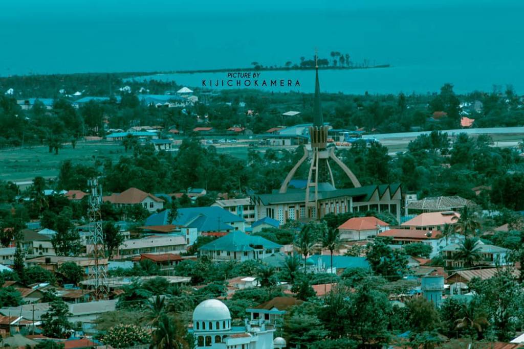 the oblique view of bukoba munisipality