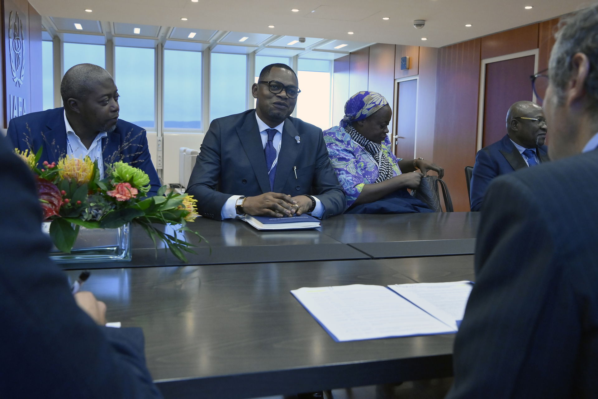Rafael Mariano Grossi, IAEA Director General met with Mr. Jose …