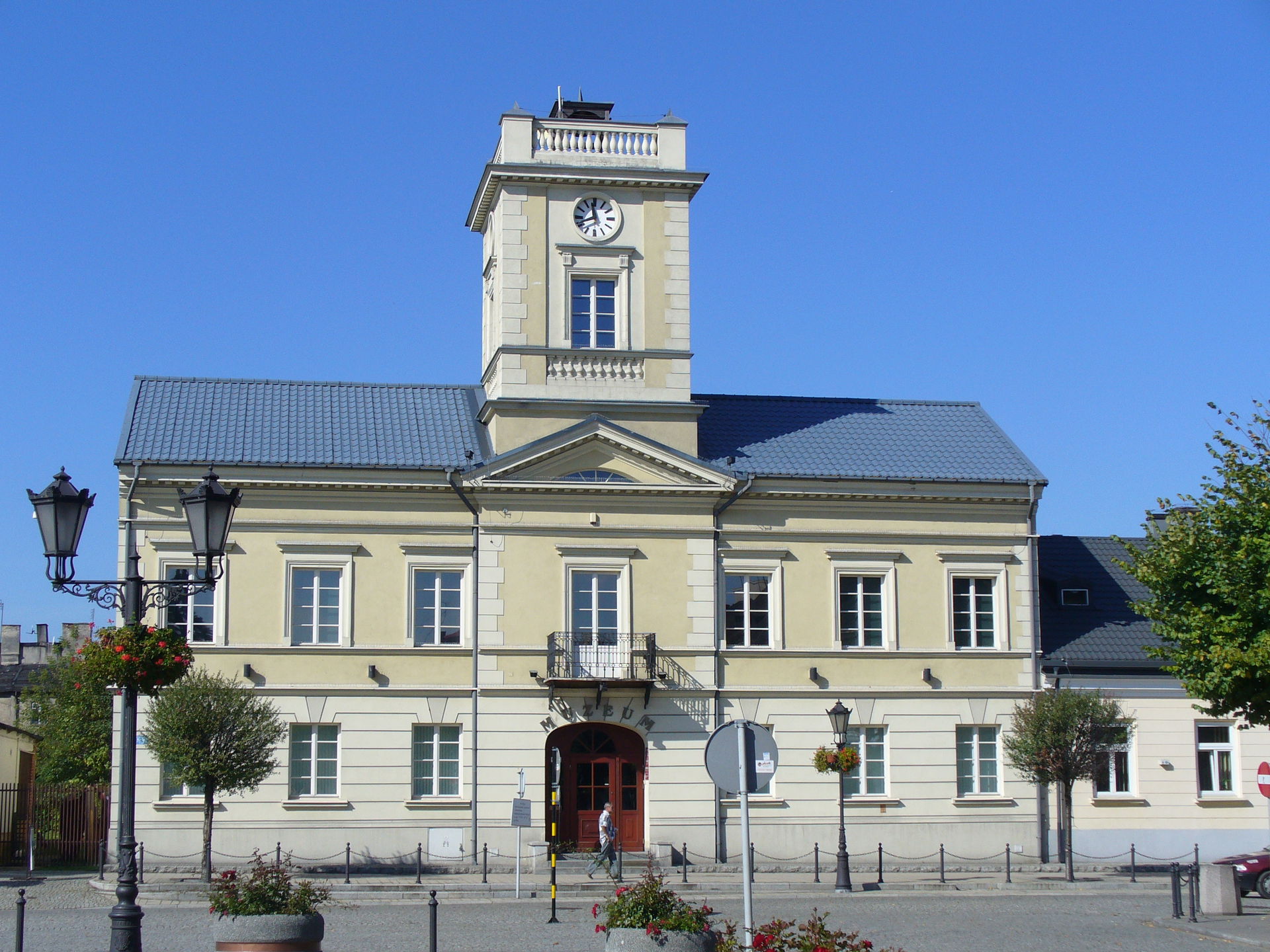 Kutno,Ratusz, mur., 1 poł. XIX