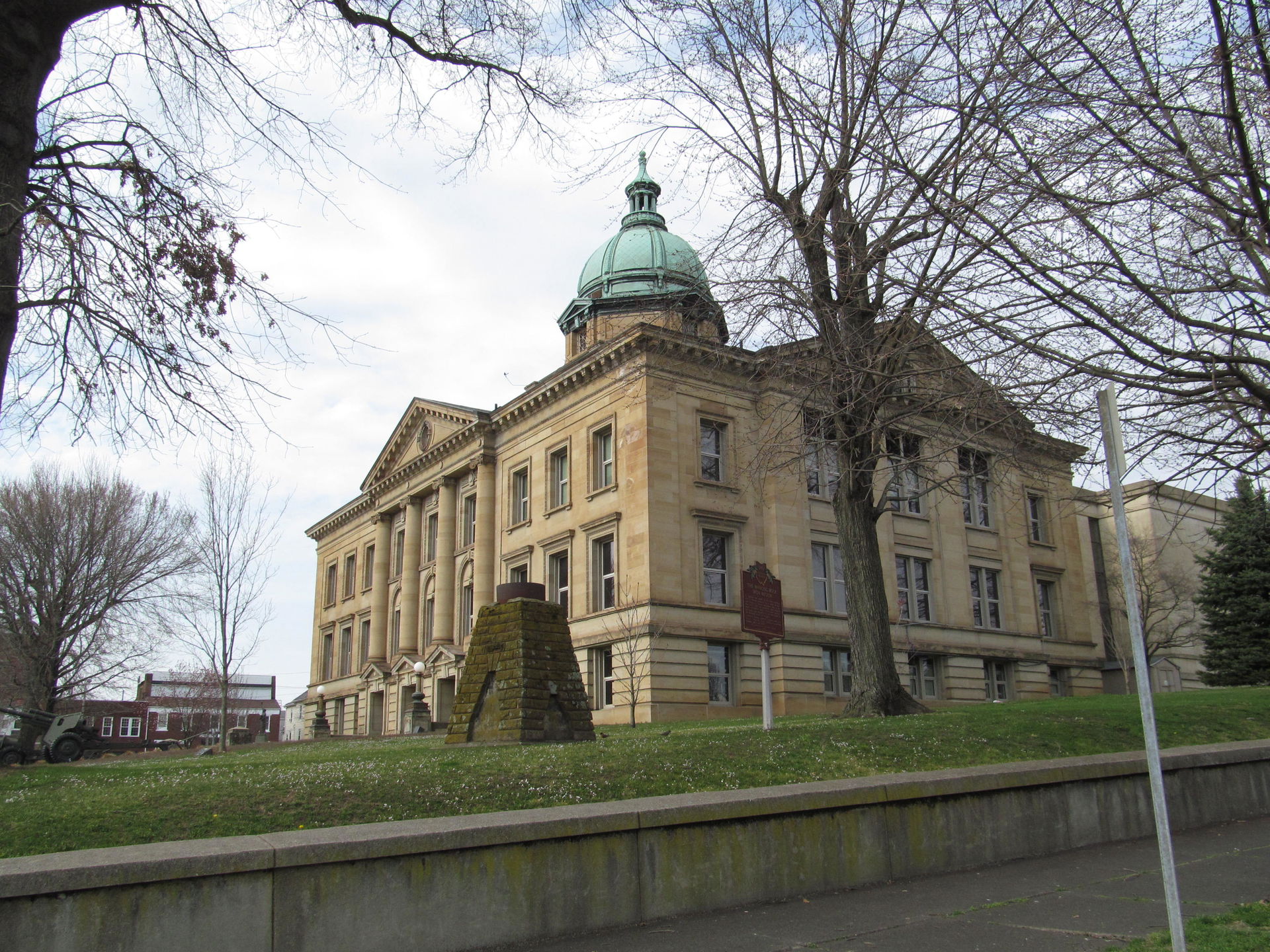Lawrence County Courthouse in Ironton, Ohio. Attributed to Doug…