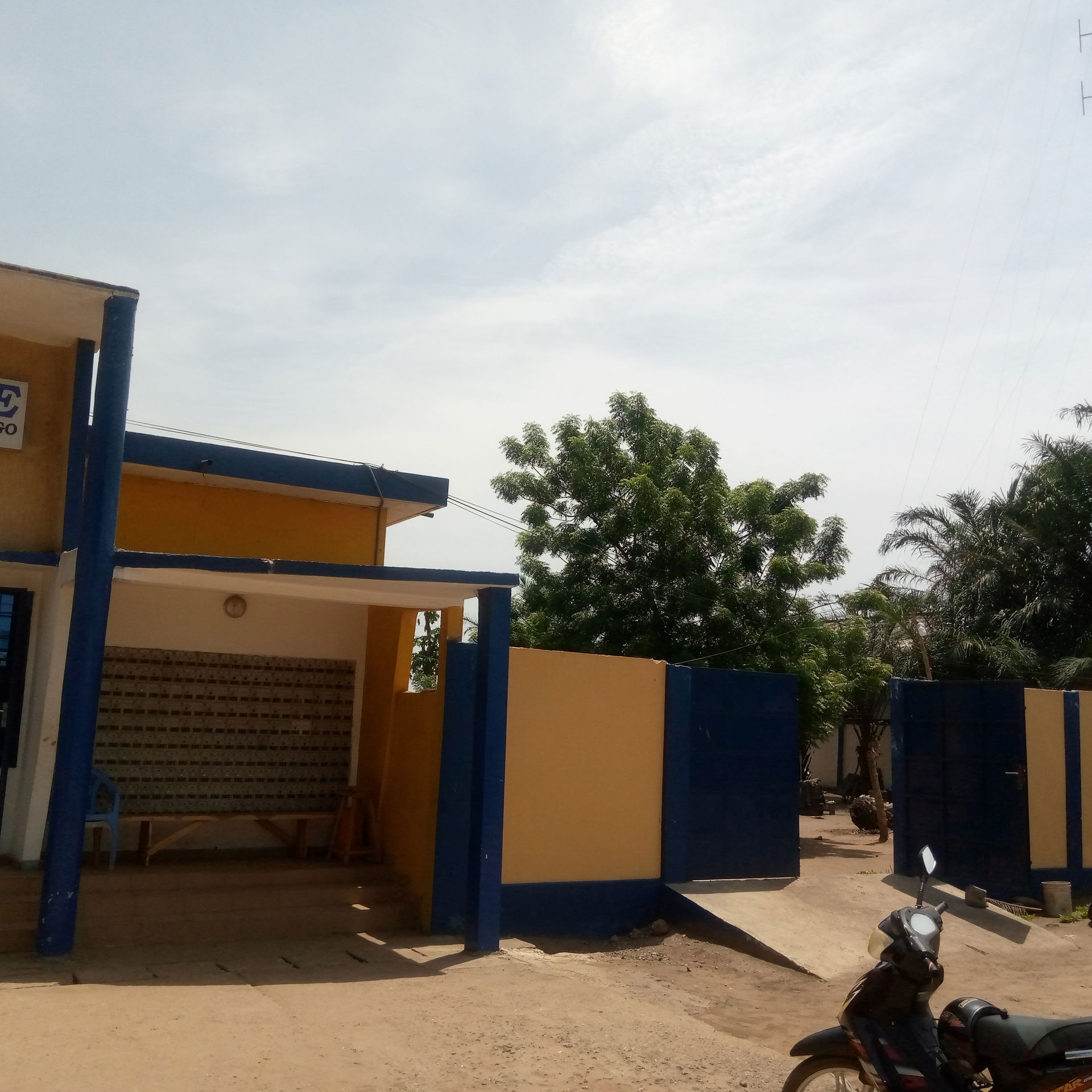 de la poste à Notsè ville ; dans la commune du Haho 1 au Togo