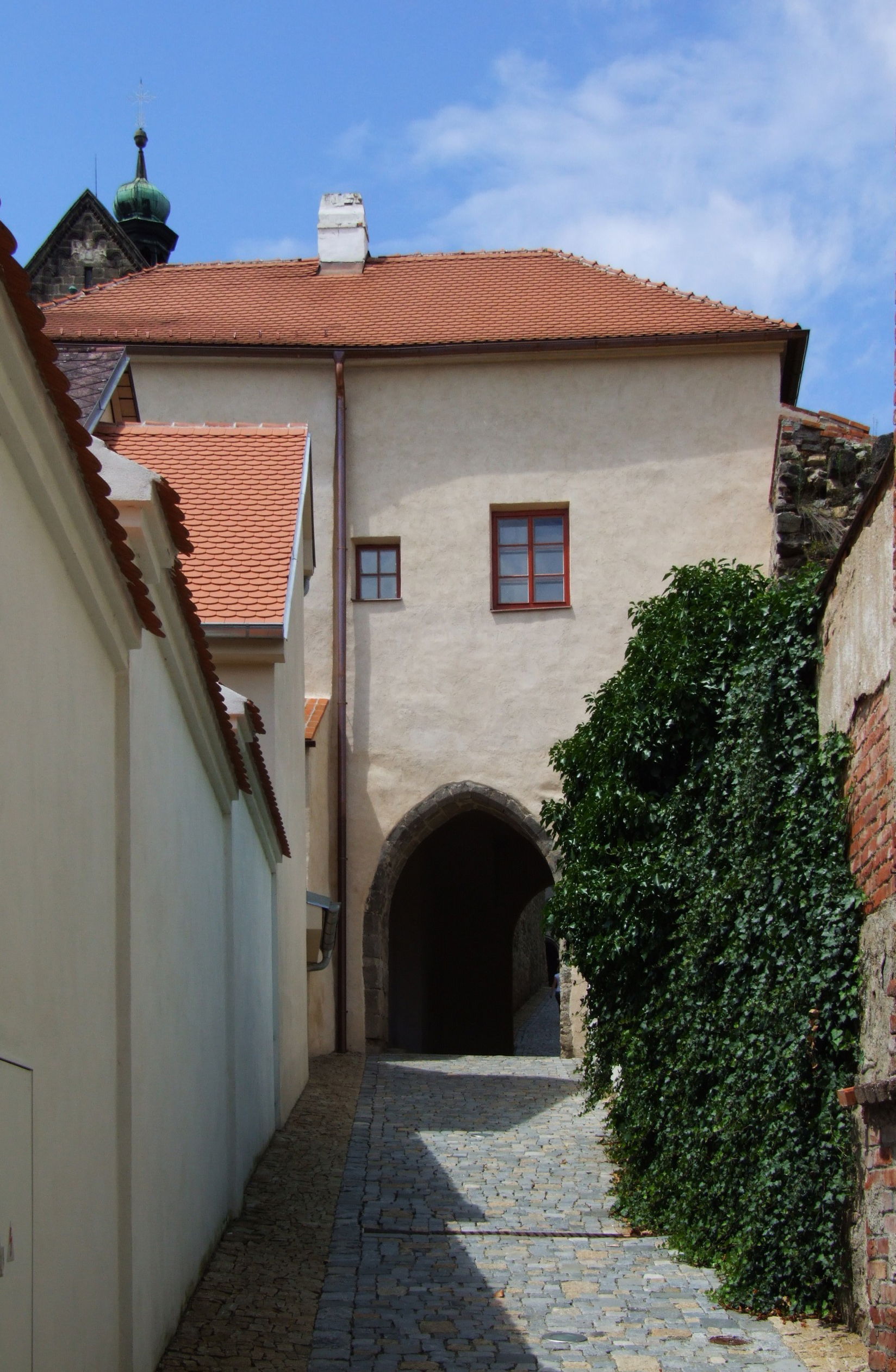 Castle Třebíč, Moravia - new gate