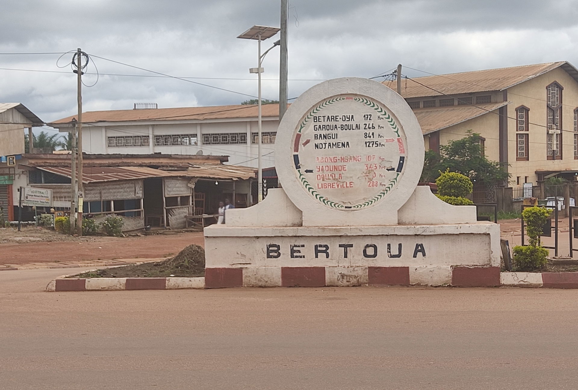 Plaque Bertoua