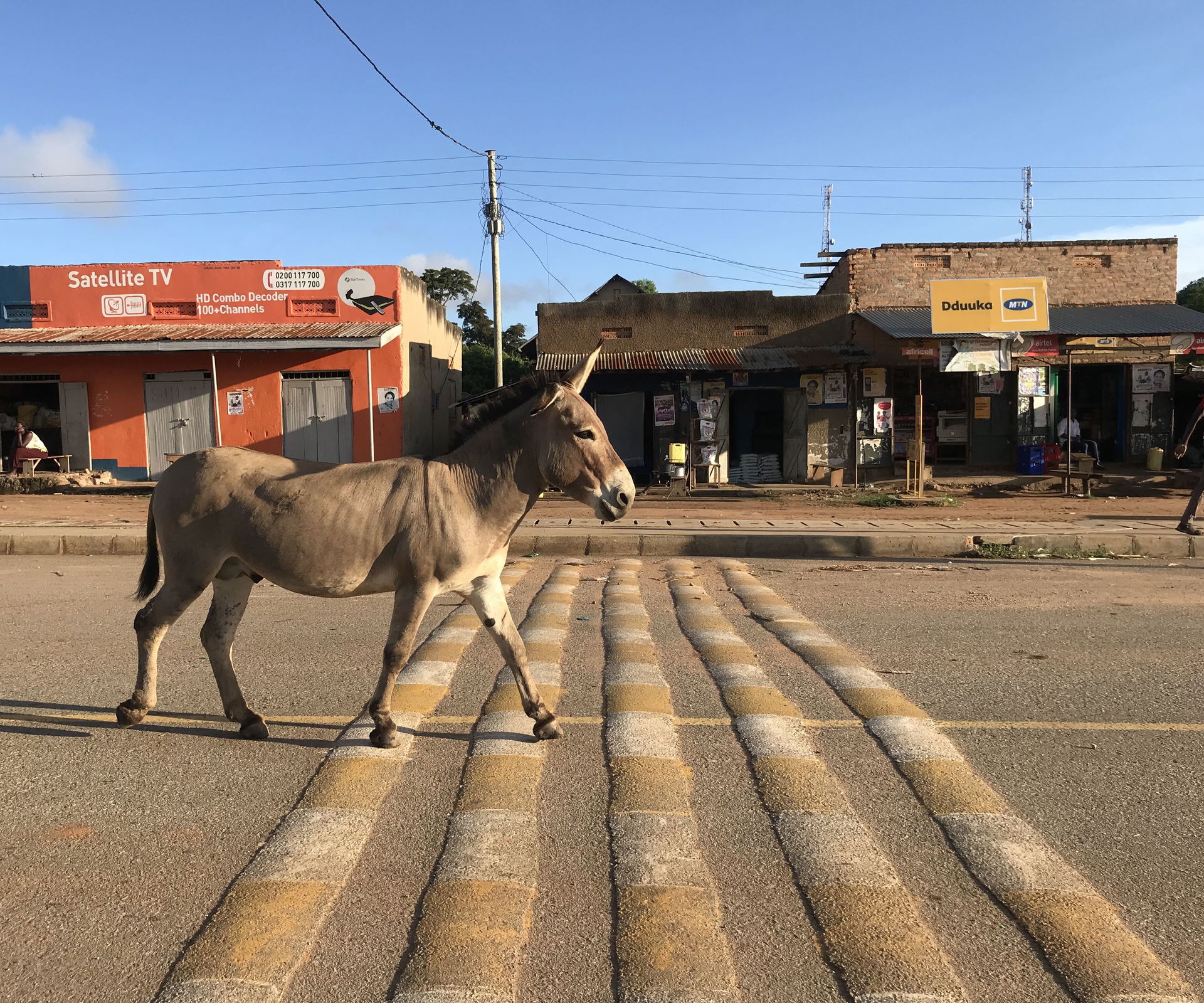 This is an image with the theme "Africa on the Move or Transpor…