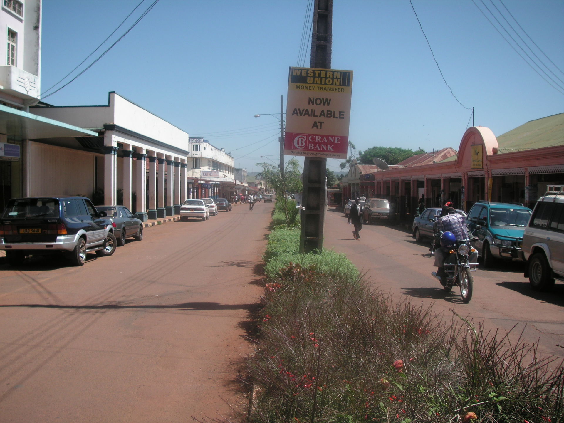 Main Street in Jinja (Uganda)