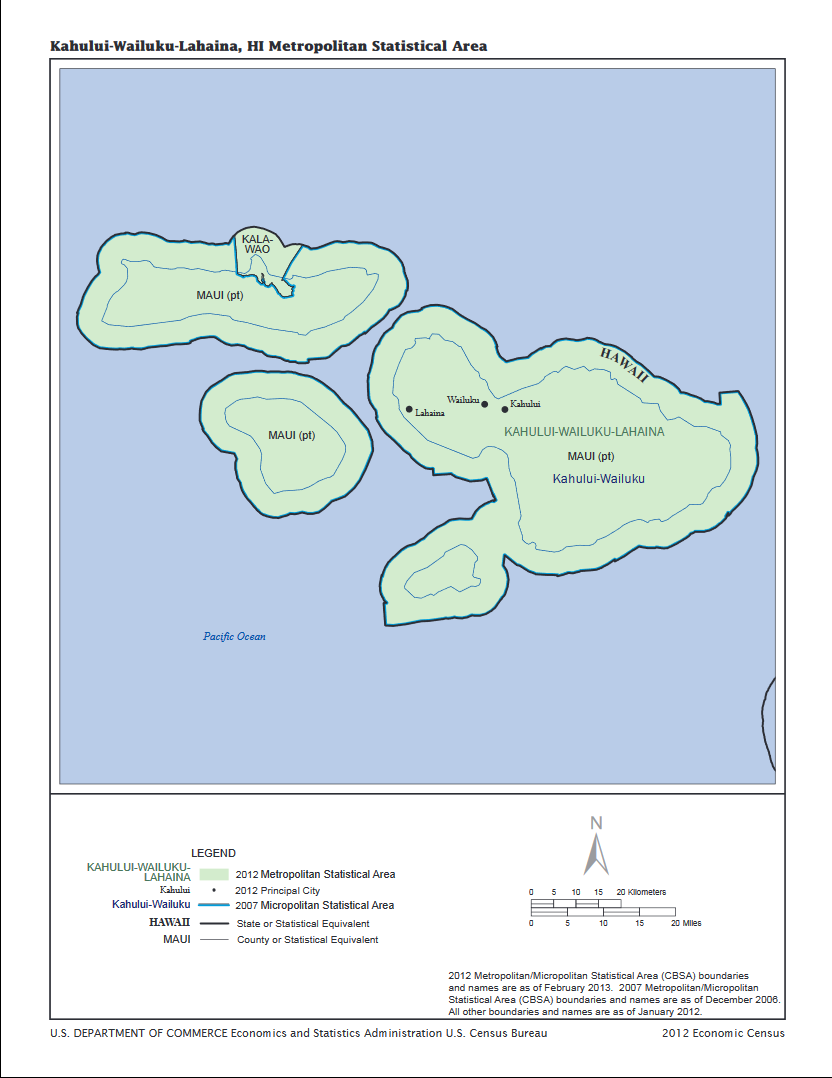 Kahului-Wailuku-Lahaina, HI Metropolitan Statistical Area (deta…
