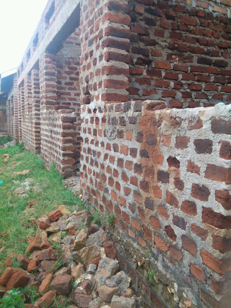 Kamuli market under construction