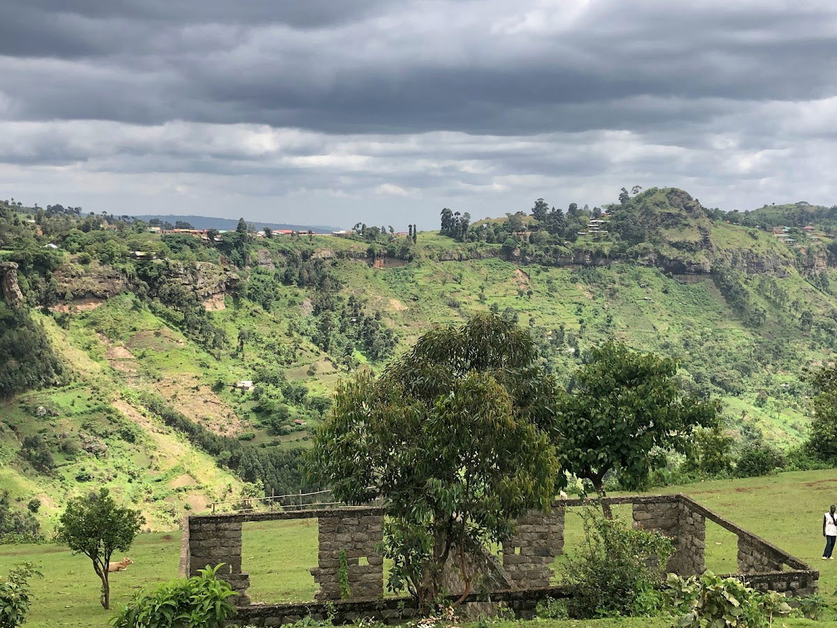 Sipi valley in Kapchorwa as seen from Sipi Valley Resort