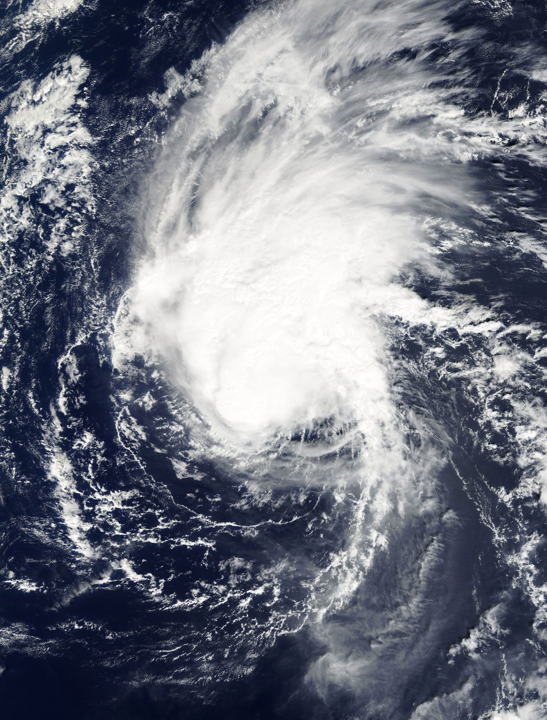 This image shows Hurricane Huko in the Pacific Ocean at 2155 UT…