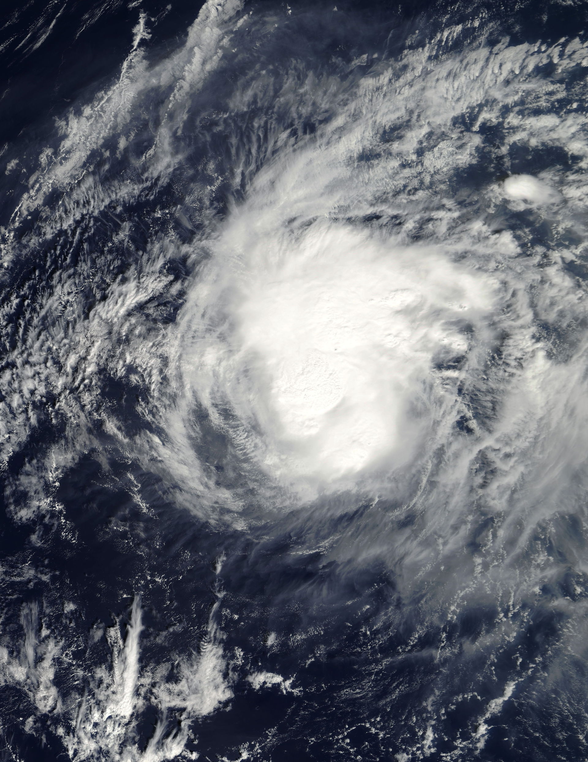 Typhoon Huko on November 5, 2002