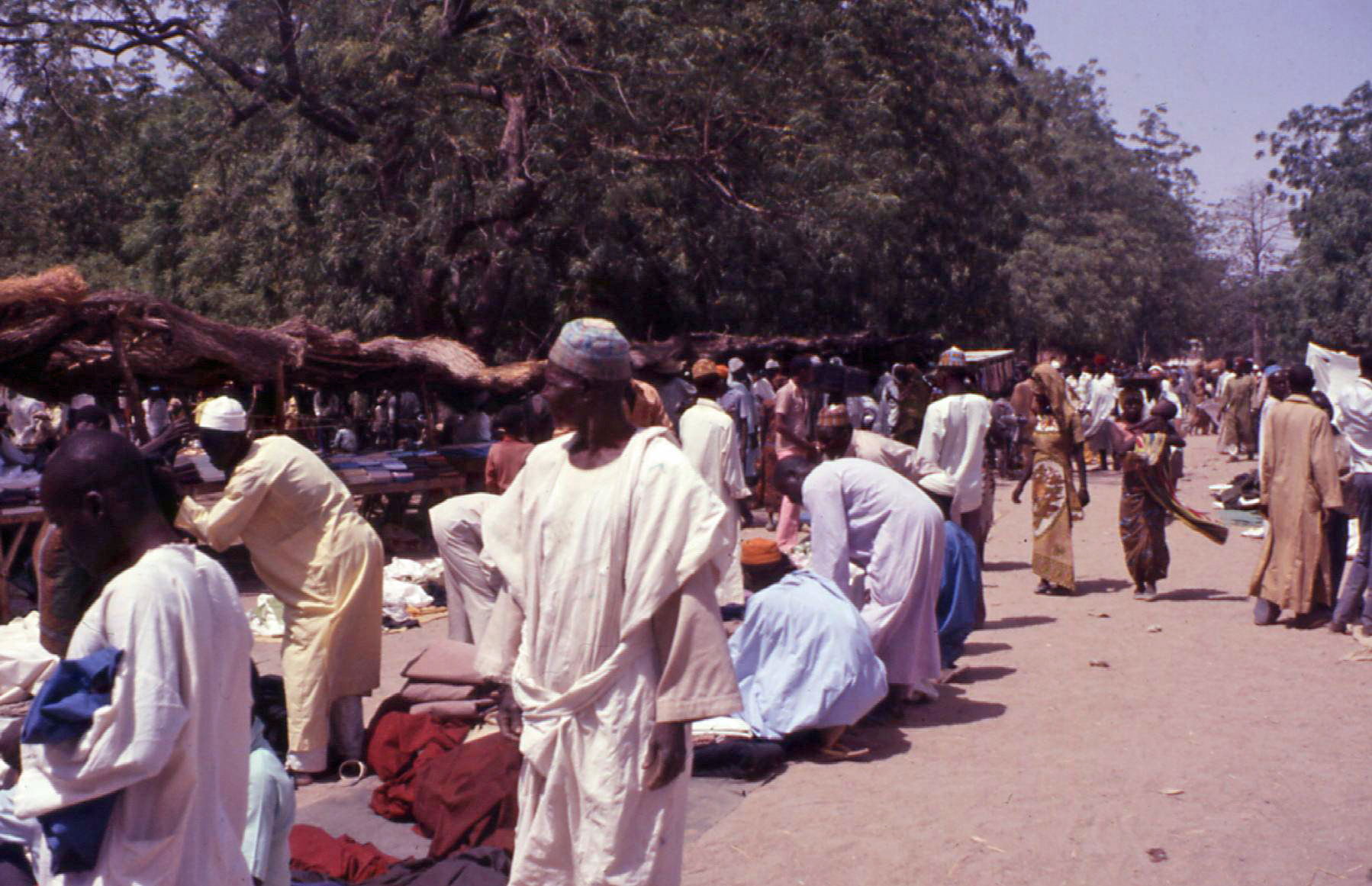 Marché de Maroua (Cameroun) en mars 1973