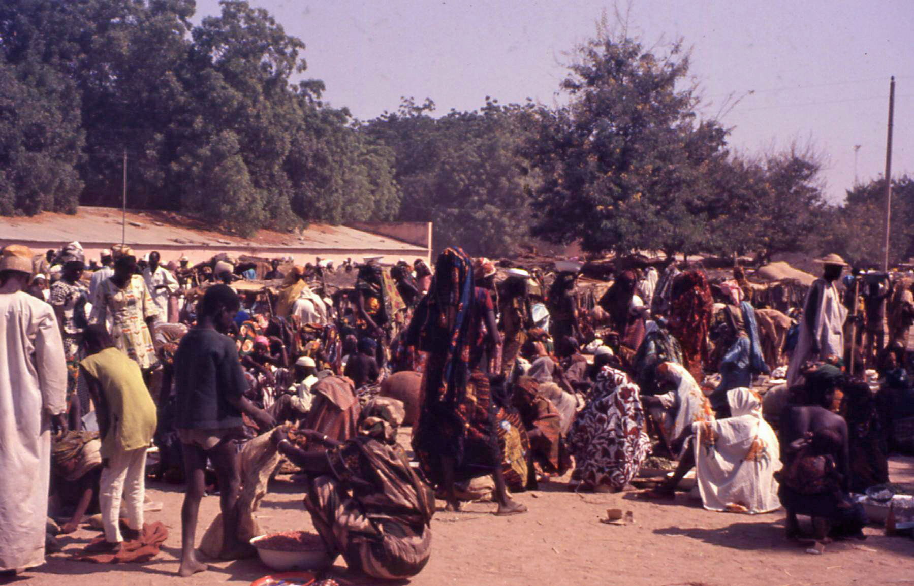 Marché de Maroua (Cameroun) en mars 1973
