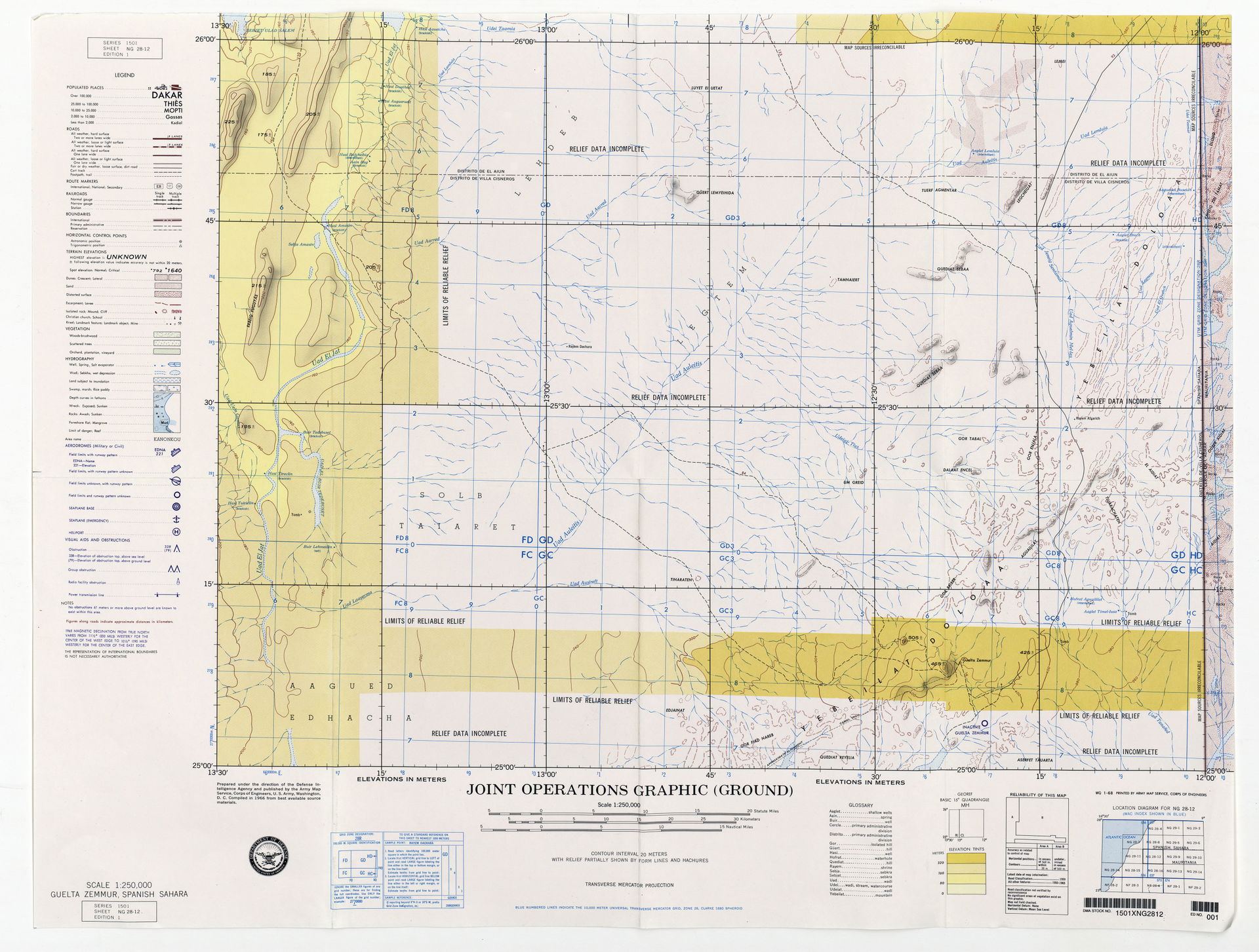 NG 28-12 Guelta Zemmur, Spanish Sahara (5.6MB) [JPEG] - West Af…