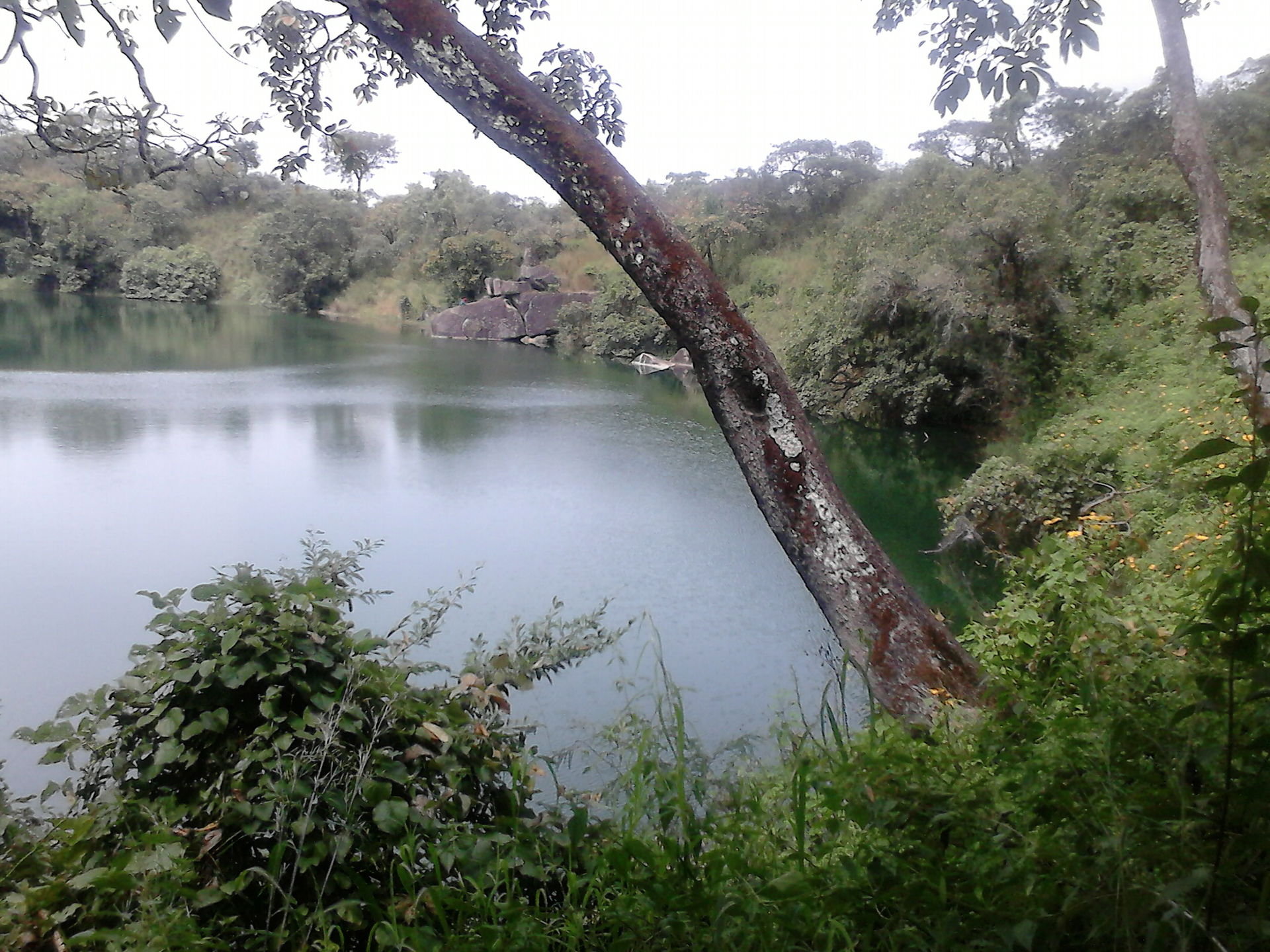 Lac Tison, lac de cratère situé à 10 km du centre de Ngaoundéré…