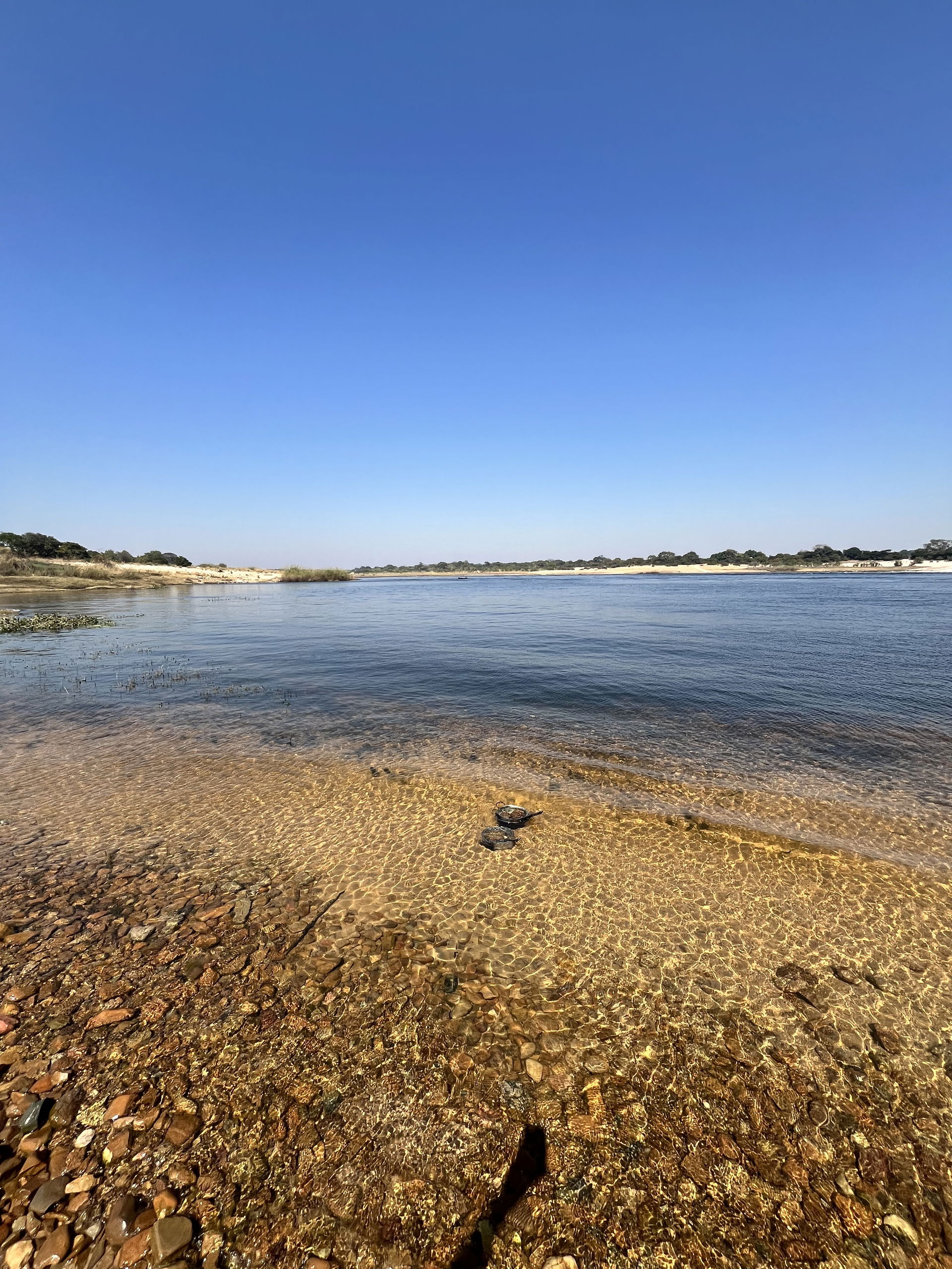 shores of the Zambezi river in Chavuma District- Zambia