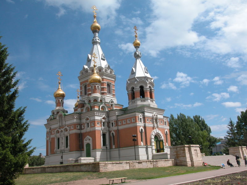 Church of Christ the Saviour in en:Uralsk, en:Kazakhstan (1891)…