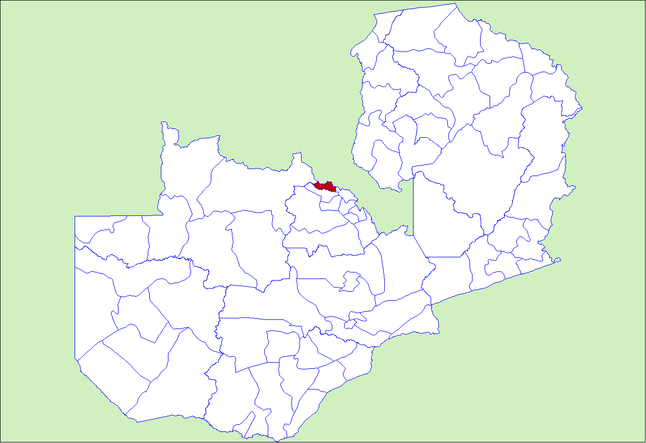 District locator in Zambia