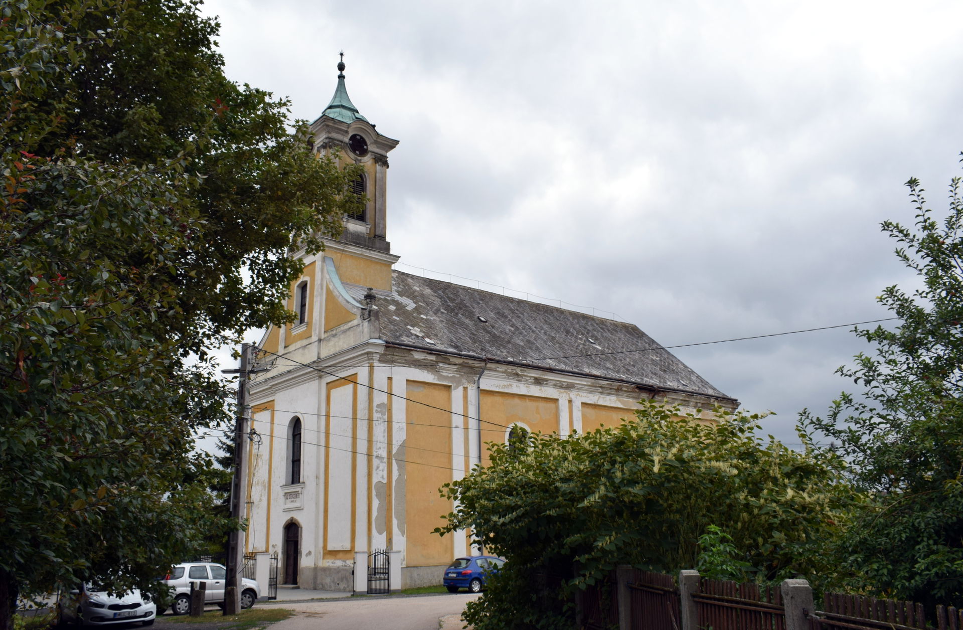 The Calvinist Church in Polgárdi, Hungary.