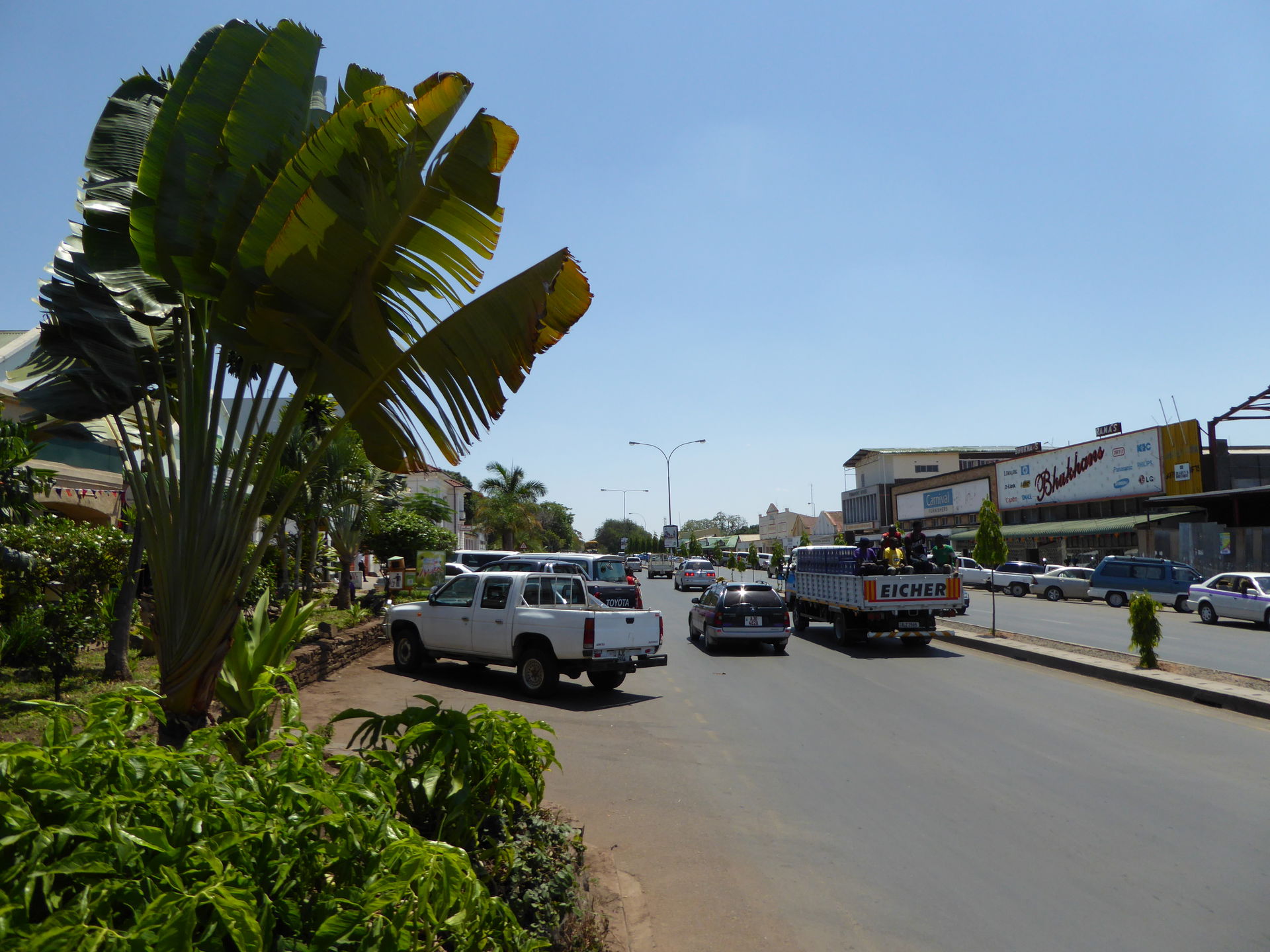 Falls View, Livingstone, Zambia
