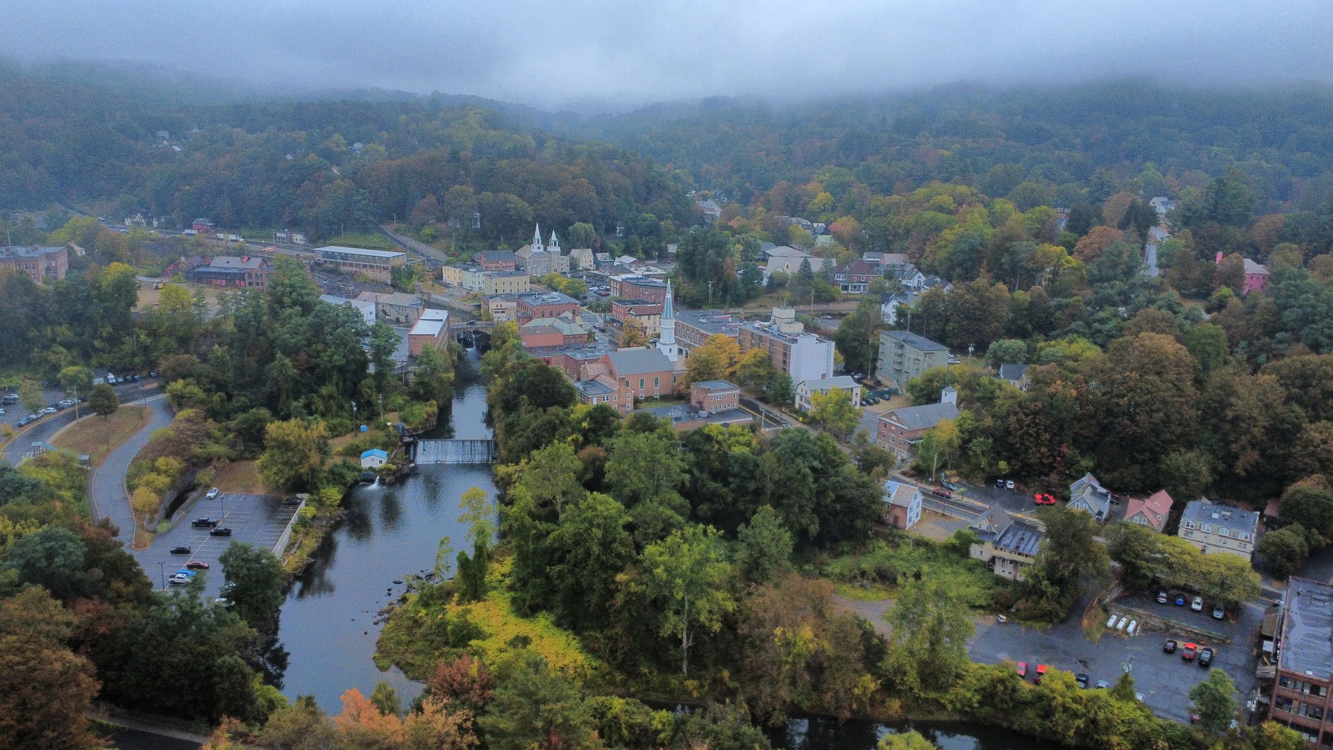Springfield, VT, from the south