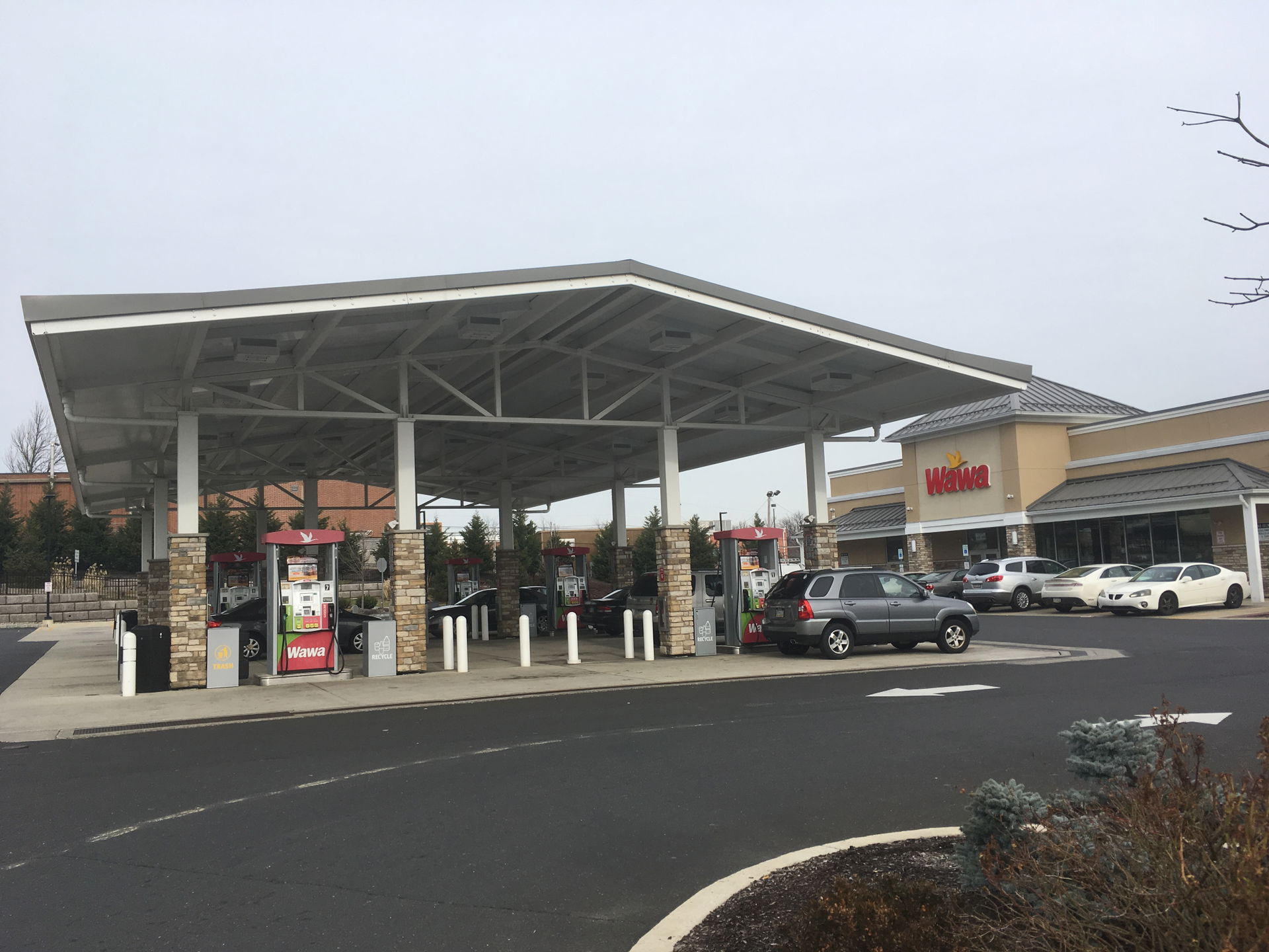 Wawa convenience store and gas station located along Pennsylvan…